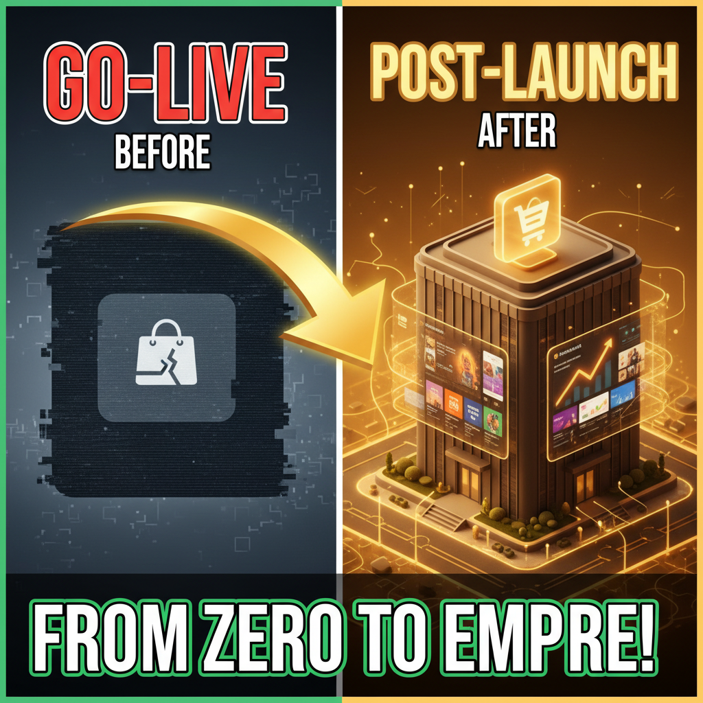 Post-Launch Support for Shopify: What Happens After Go-Live