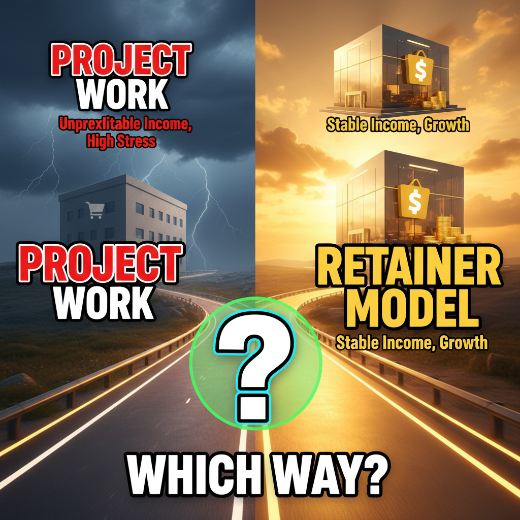 Shopify Retainer vs Project: Which Agency Engagement Model Is Right?