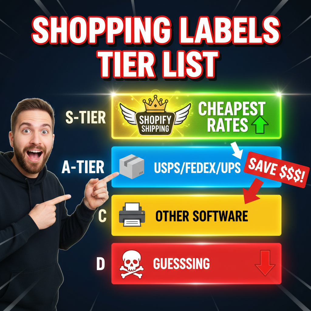 Shopify Shipping Labels: Cheapest Rates and Best Practices