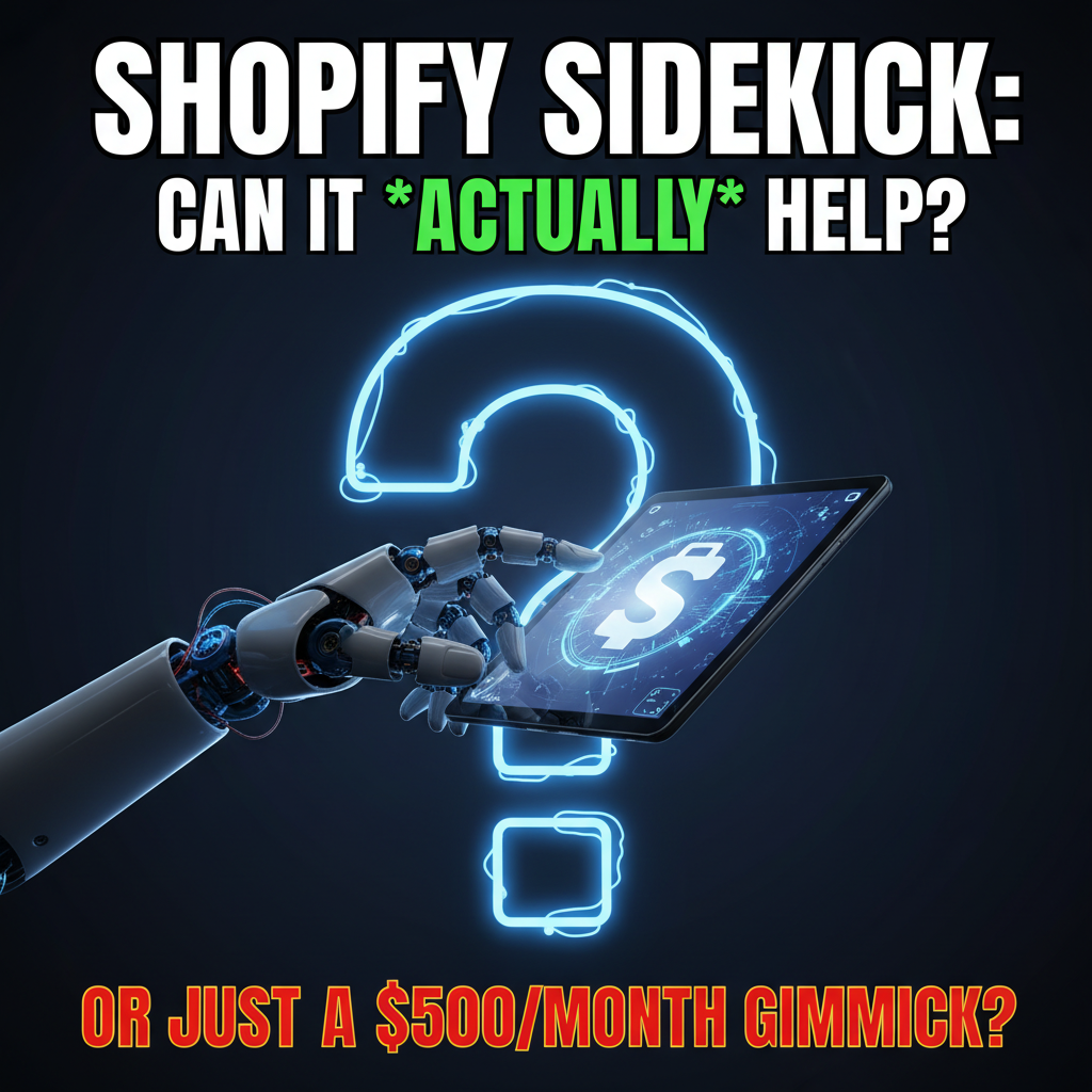 Shopify Sidekick Deep Dive: What It Can (and Can't) Do in 2026