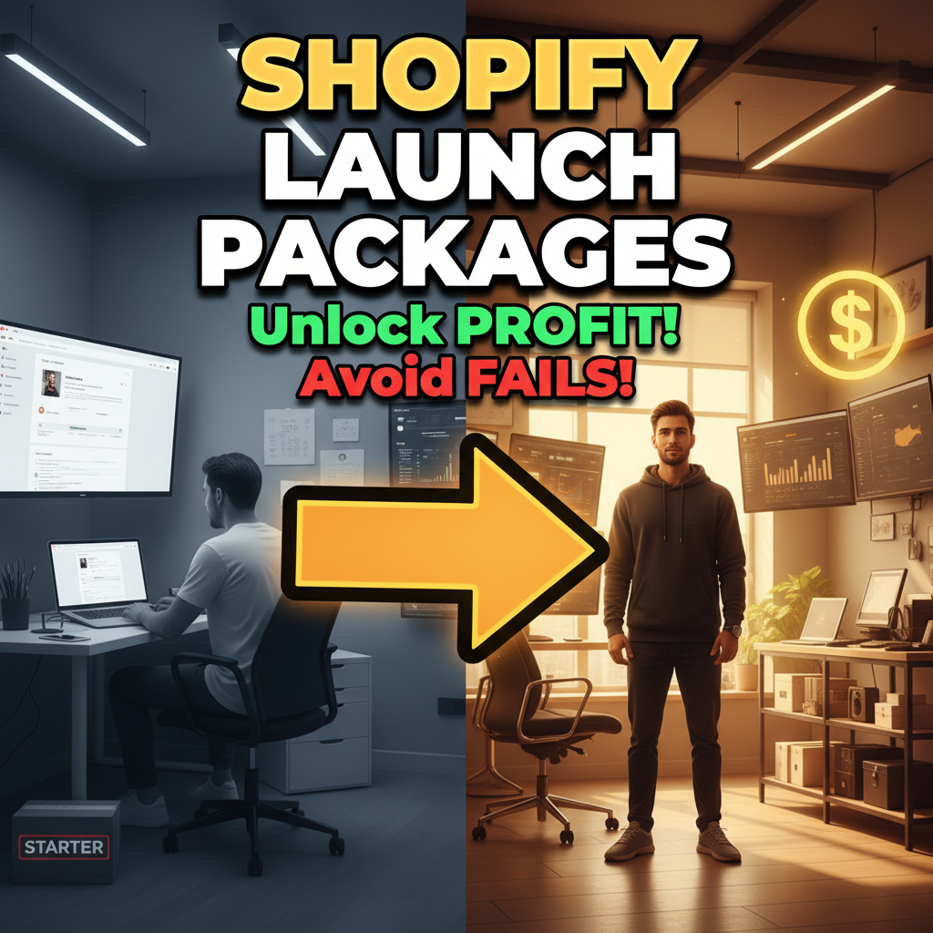 Shopify Store Launch Packages: What's Included and What to Ask For