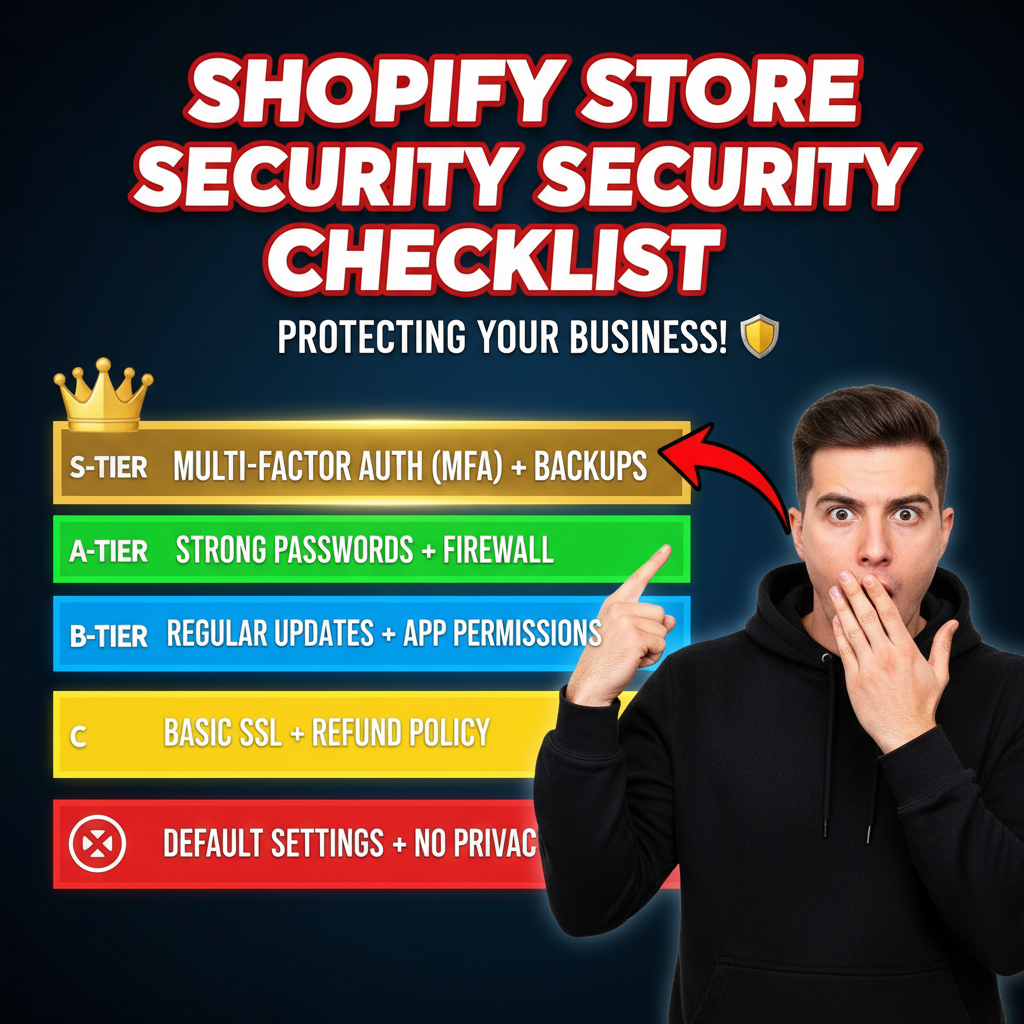 Shopify Store Security Checklist: Protecting Your Business