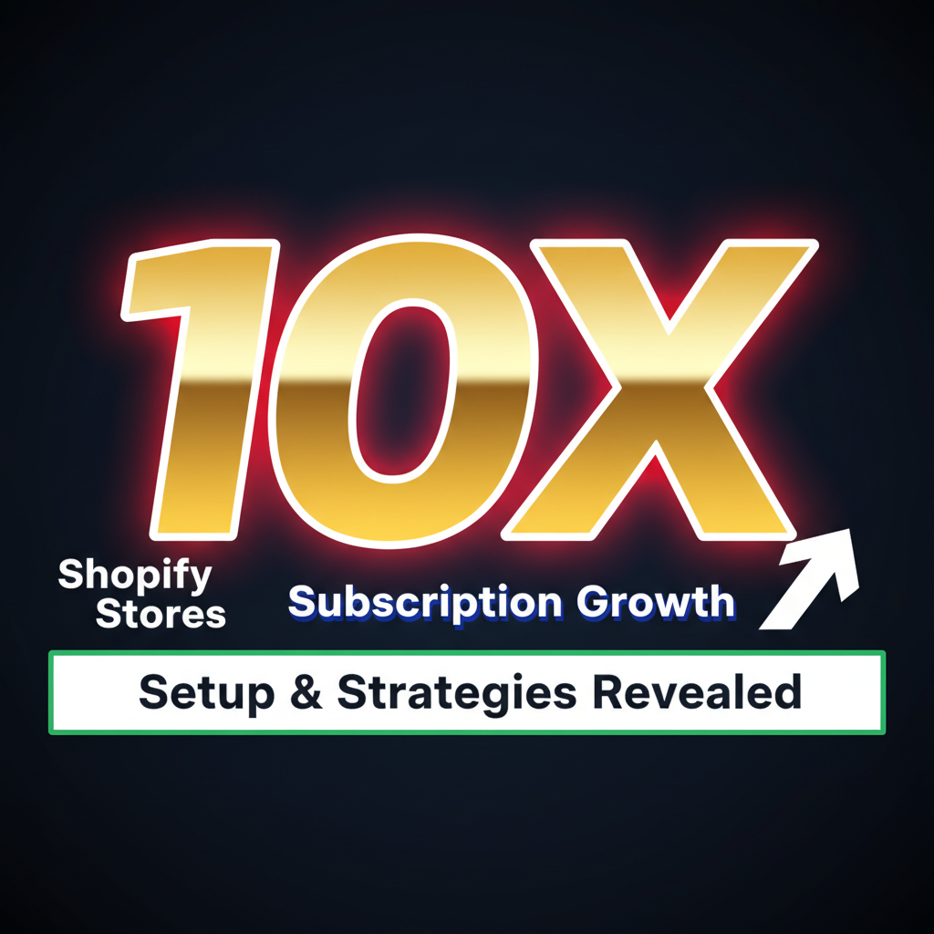 Subscription Commerce on Shopify: Setup, Pricing, and Growth Strategies