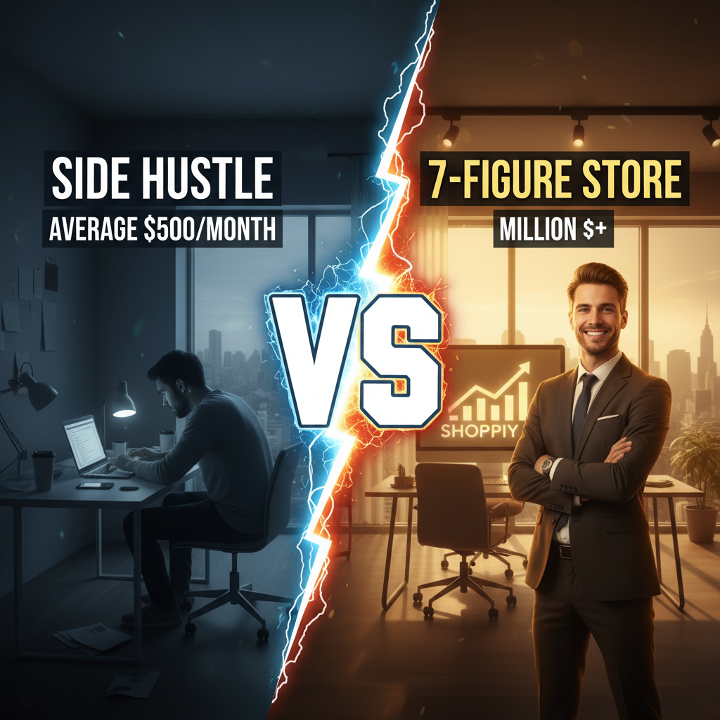 From Side Hustle to 7-Figure Shopify Store: 5 Inspiring Journeys