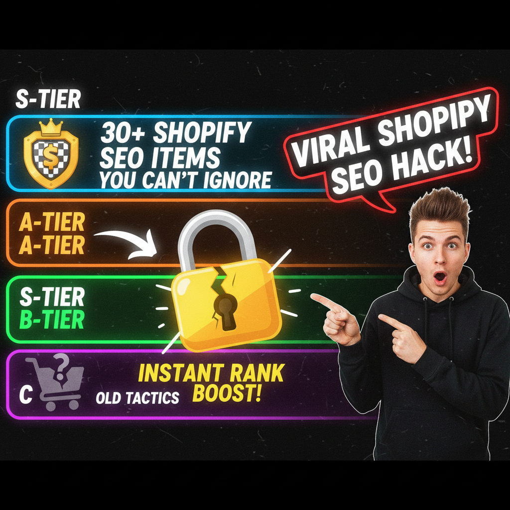 Shopify Technical SEO Checklist: 30 Items You Can't Ignore