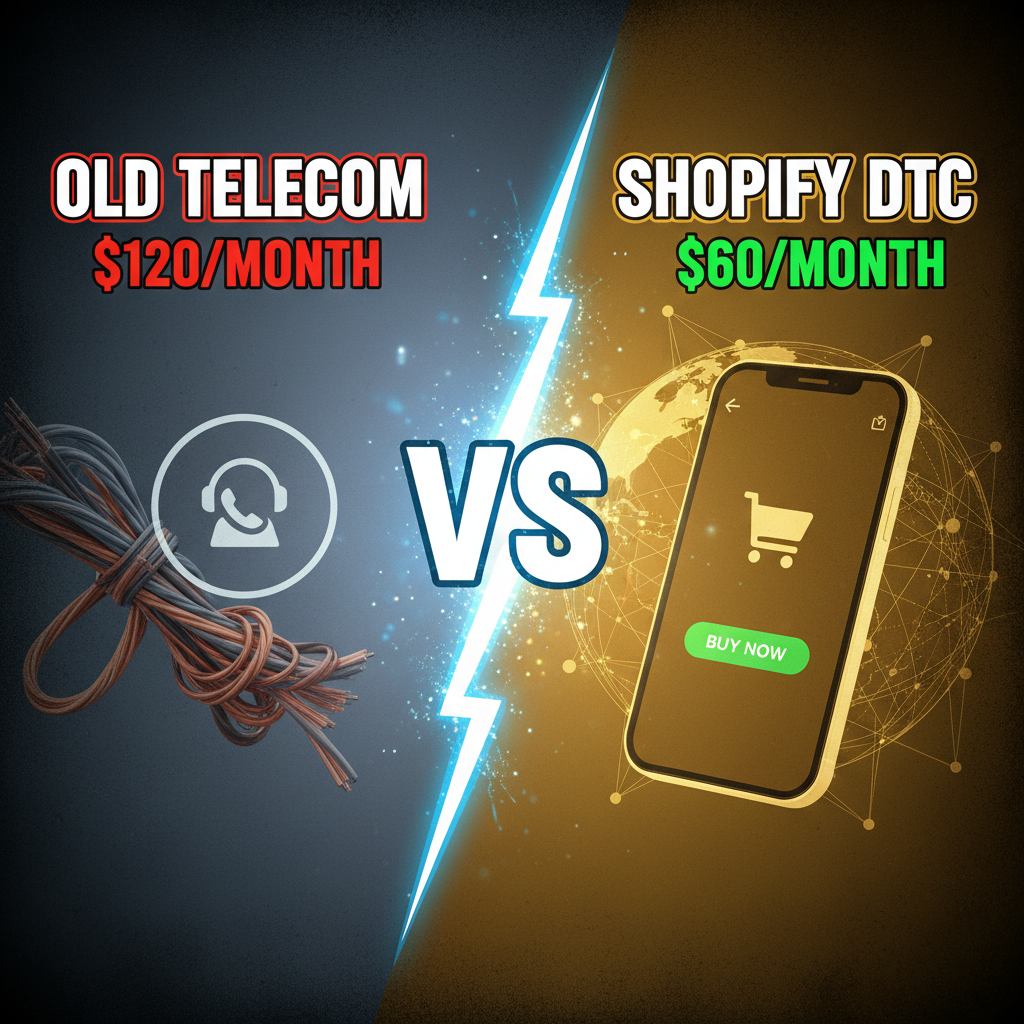 Shopify for Telecom: How Carriers Sell Direct to Consumer