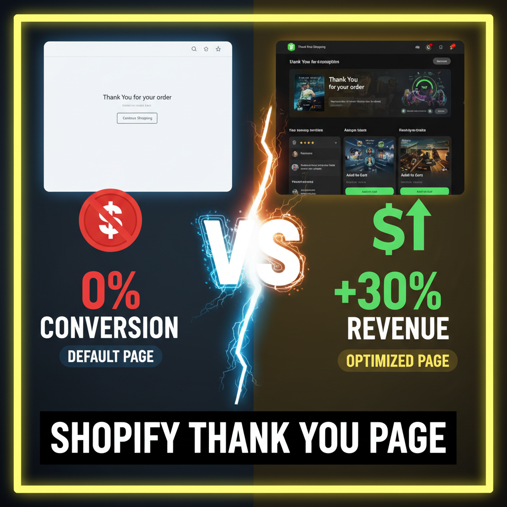 Shopify Thank You Page Optimization: The Untapped Post-Purchase Opportunity