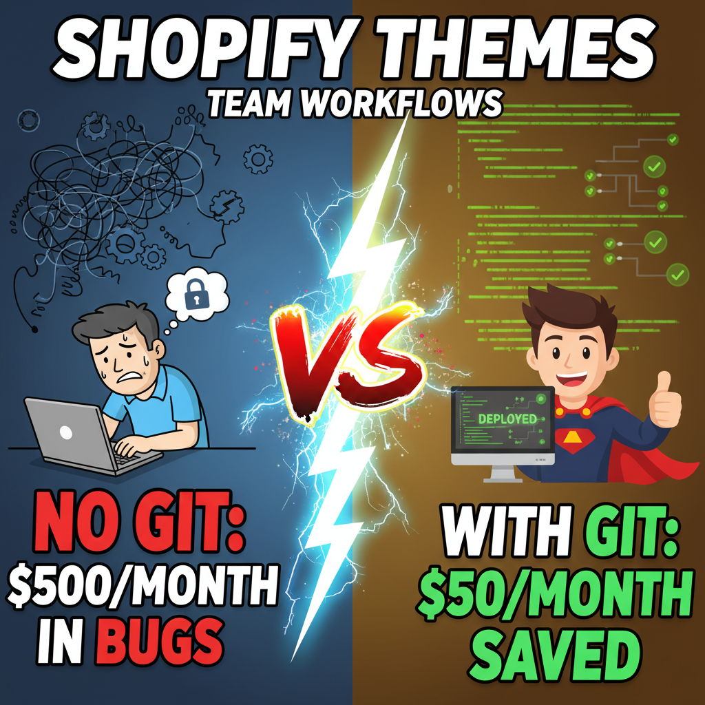Shopify Theme Version Control: Git & Team Workflows