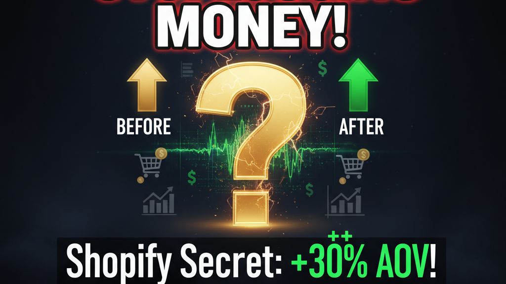 Upselling & Cross-Selling on Shopify: Increasing AOV by 30%+