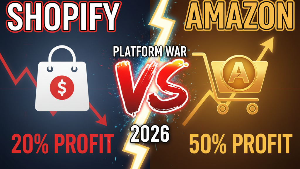 Shopify vs Amazon: The Platform War in 2026