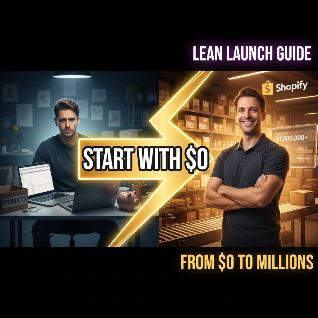 Starting a Shopify Store with 00: The Lean Launch Guide