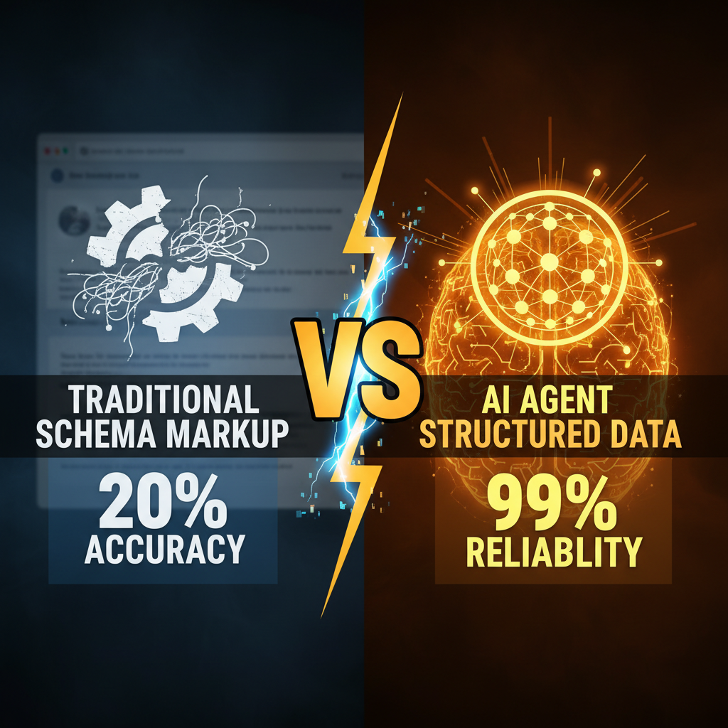Structured Data for AI Agents: Beyond Traditional Schema Markup