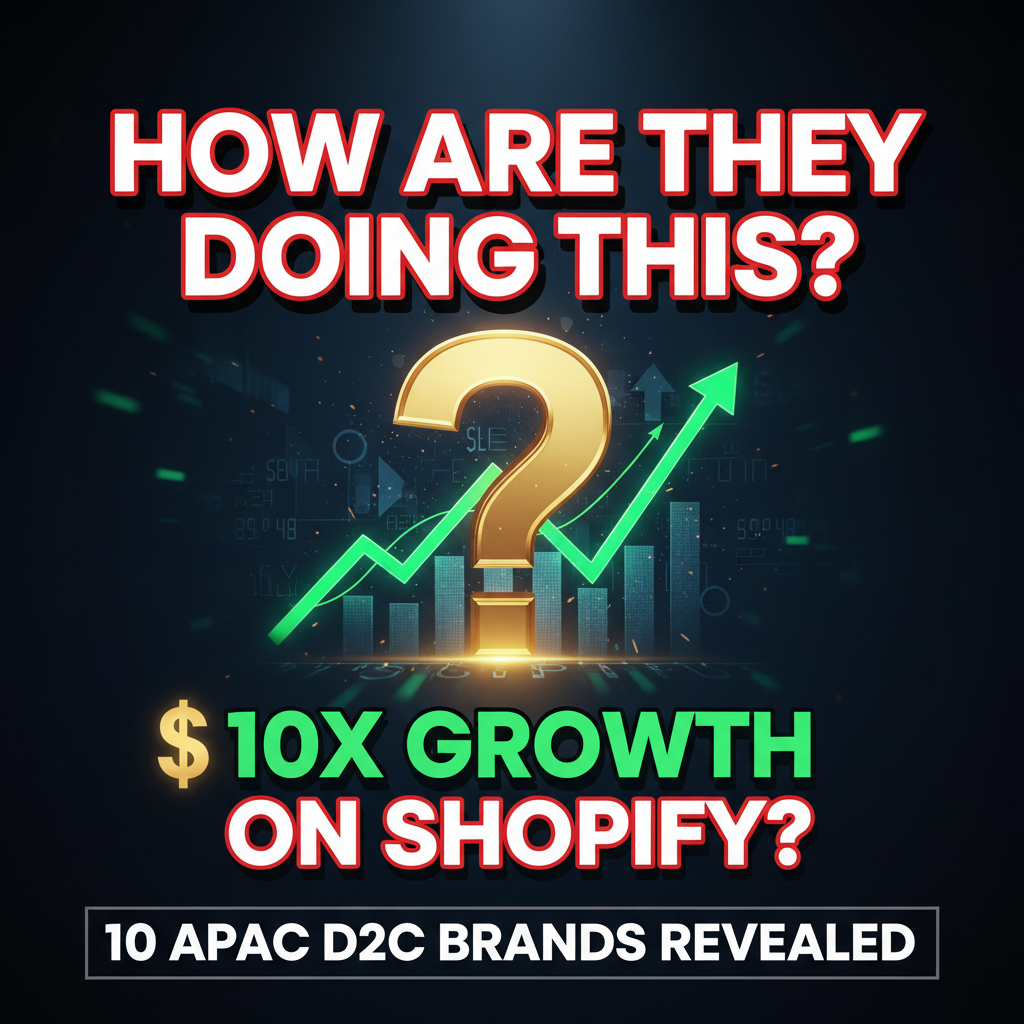 10 APAC D2C Brands Crushing It on Shopify (And What You Can Learn)