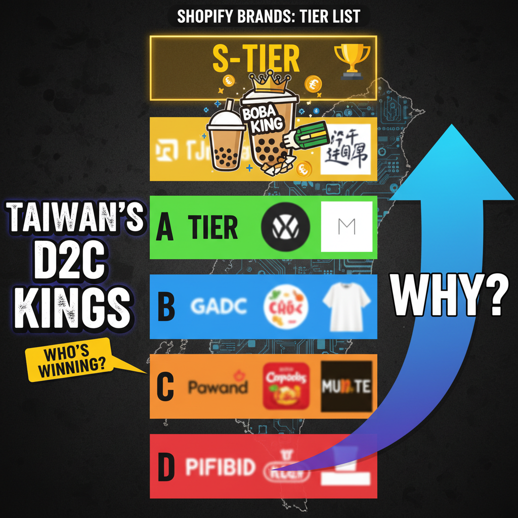 Taiwan's Top D2C Brands on Shopify: Who's Winning and Why