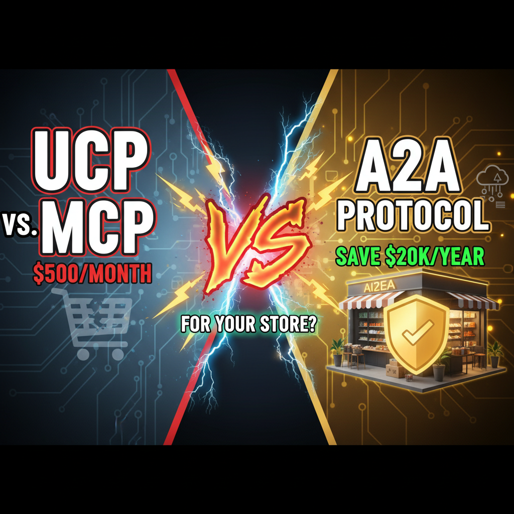 UCP vs MCP vs A2A: Which Protocol Matters Most for Your Store?