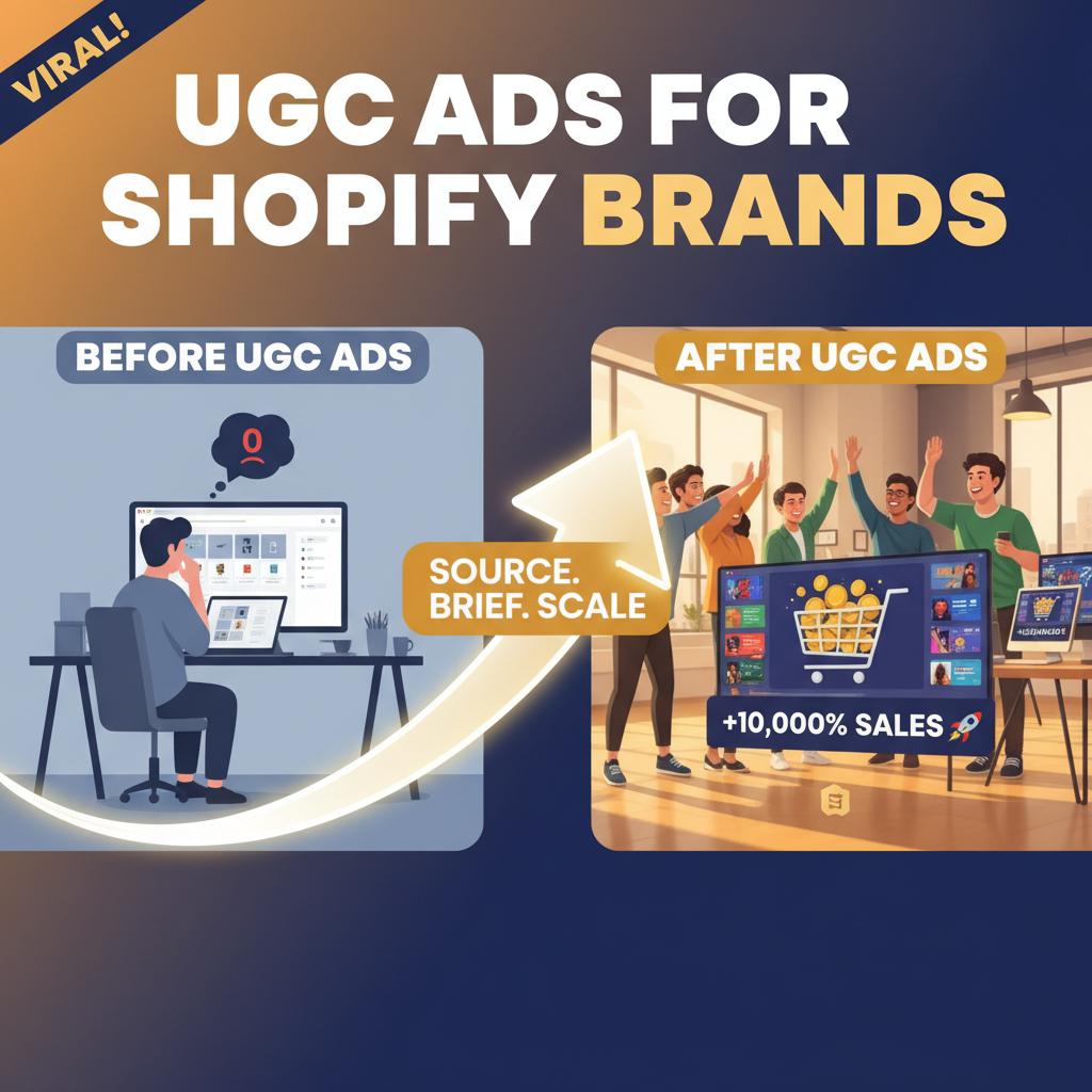 UGC Ads for Shopify Brands: How to Source, Brief, and Scale User-Generated Content
