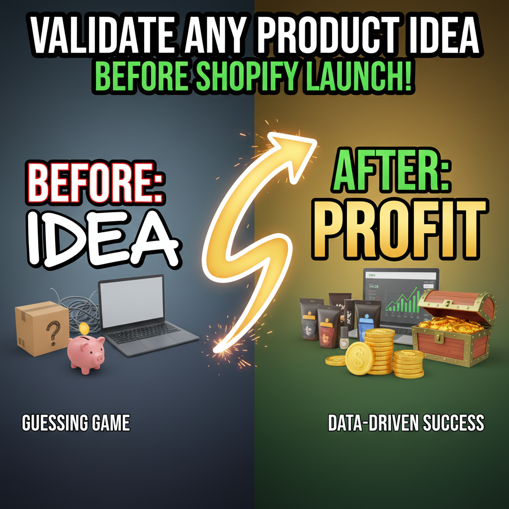 How to Validate a Product Idea Before Launching on Shopify