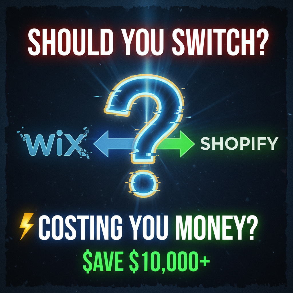 Wix to Shopify Migration: When to Make the Switch