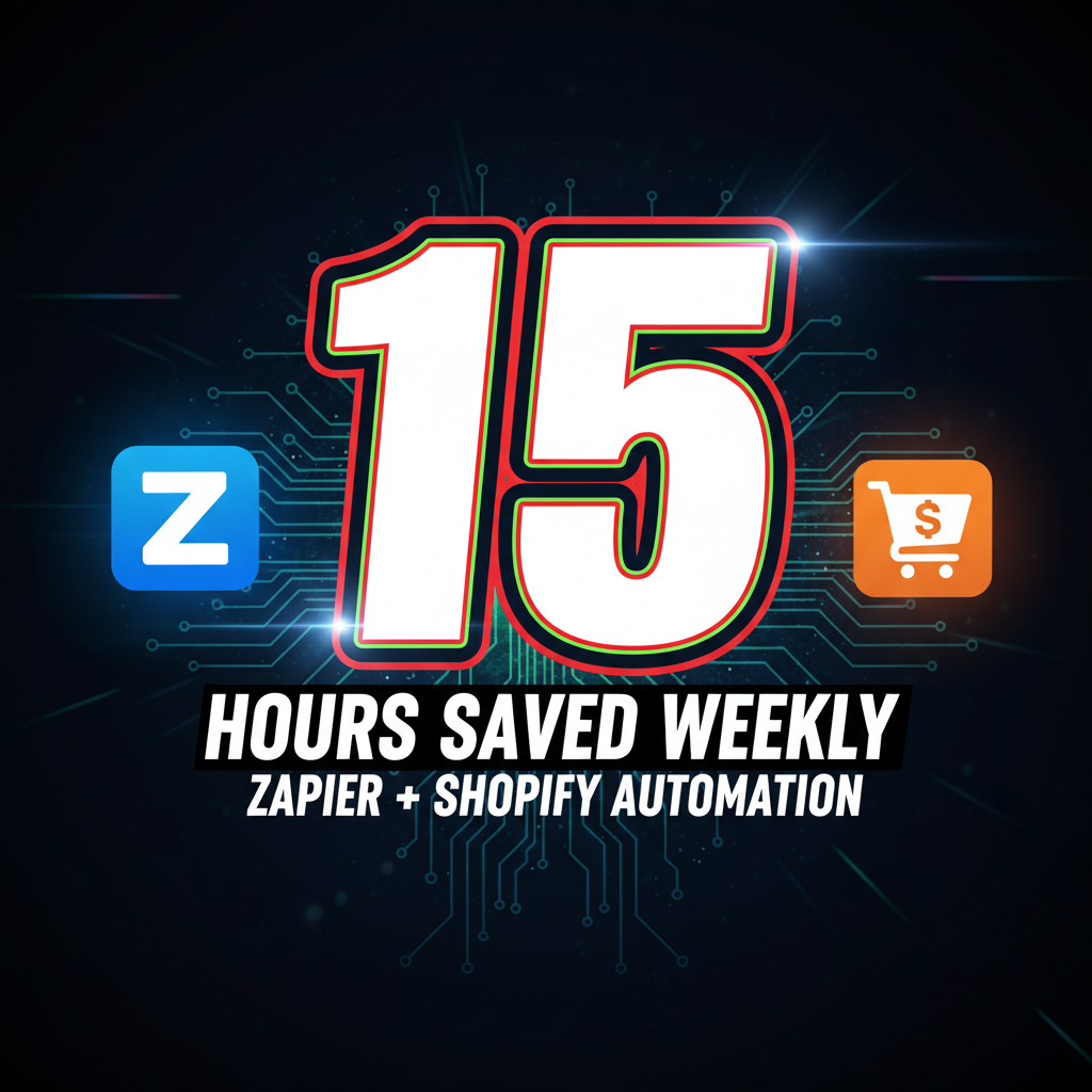 Zapier + Shopify: 15 Integrations That Save Hours Weekly