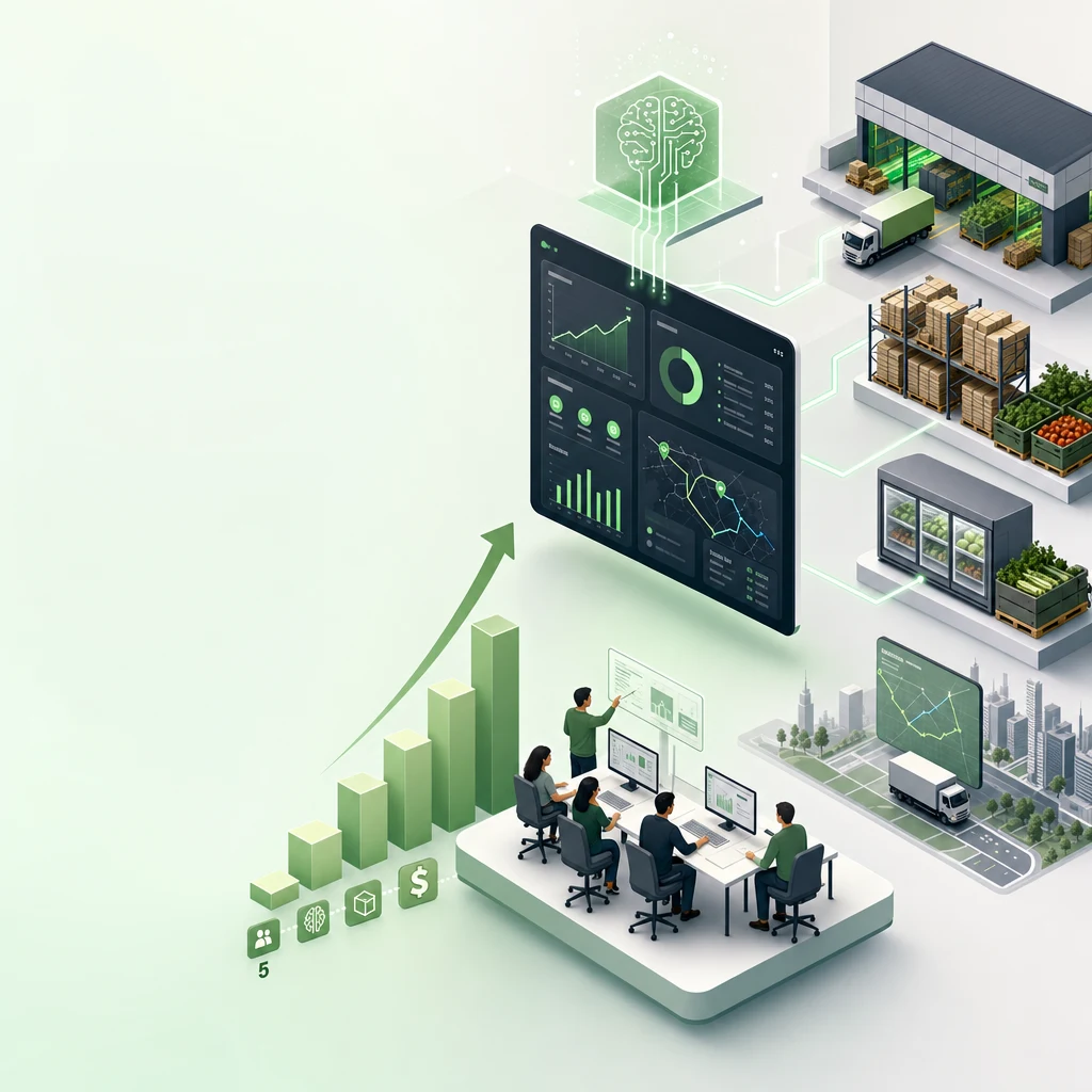 Vertical AI in Food Distribution: How a 5-Person Startup Hit $6M ARR — And Why This Is AI's Most Underrated Playbook